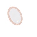 Marque places bapteme rose blanc or