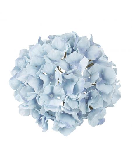 tete hortensia bleu ciel artificielle