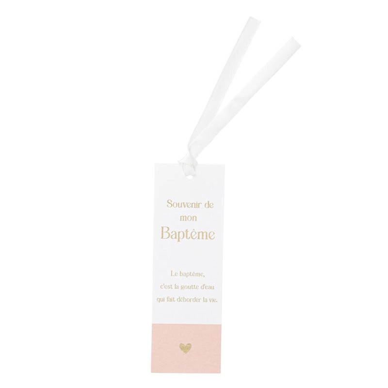 marque pages bapteme