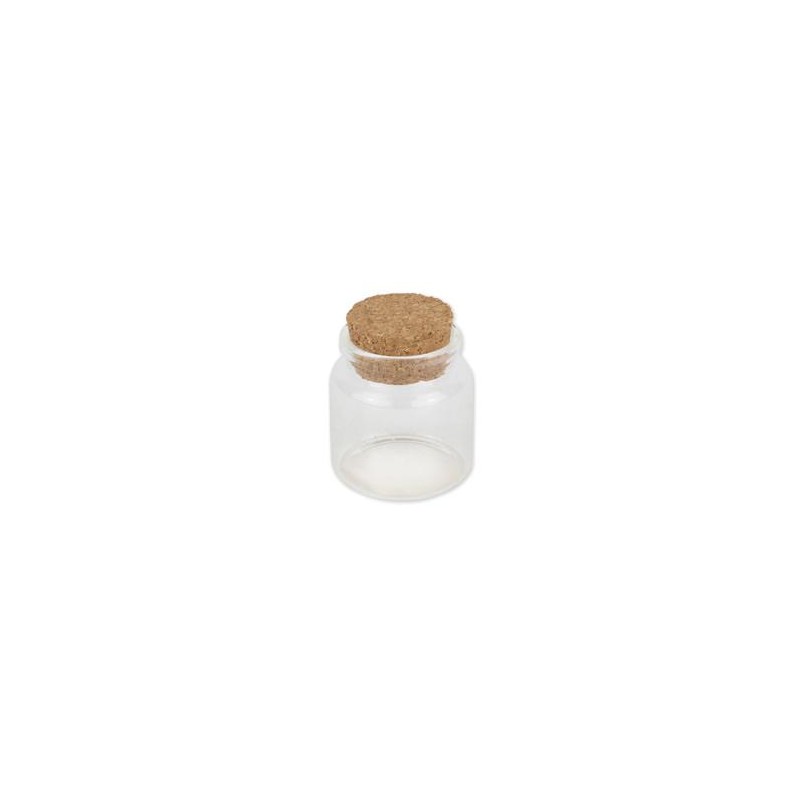Fiole Verre Bouchon Liège