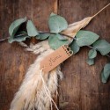 10 Étiquettes Coeurs Kraft et Ficelle